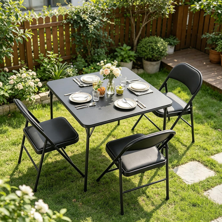 BOOSDEN Klapptisch, Multifunktionstisch, Klappbar Tisch als Campingtisch, Gartentisch, Balkontisch,