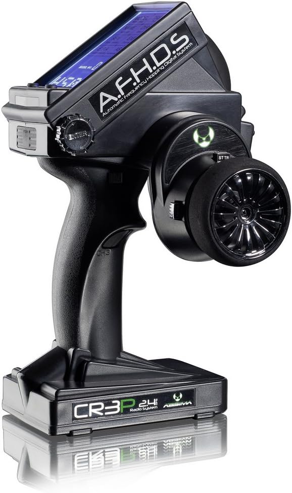 Absima 2000102 Fernsteuerung CR3P 2.4GHz inkl. 2 St. 3 Kanal Waterproof Empfänger