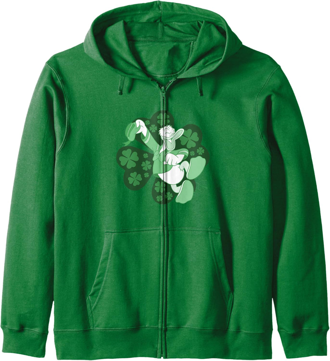 Disney Mickey And Friends St. Patrick's Tag Donald Duck Kapuzenjacke