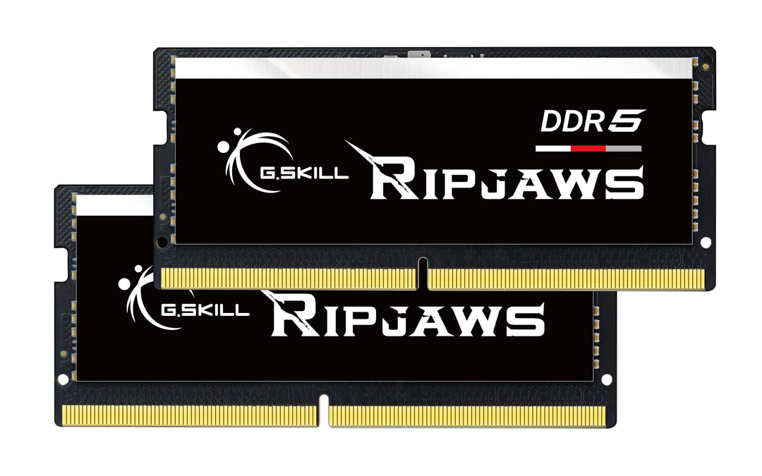 G.Skill Ripjaws Schwarz 64GB Kit (2x32GB) DDR5 SO-DIMM 5600MHz, XMP, F5-5600S4645A32GX2-RS