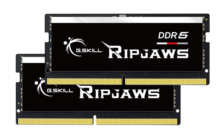 G.Skill Ripjaws Schwarz 64GB Kit (2x32GB) DDR5 SO-DIMM 5600MHz, XMP, F5-5600S4645A32GX2-RS
