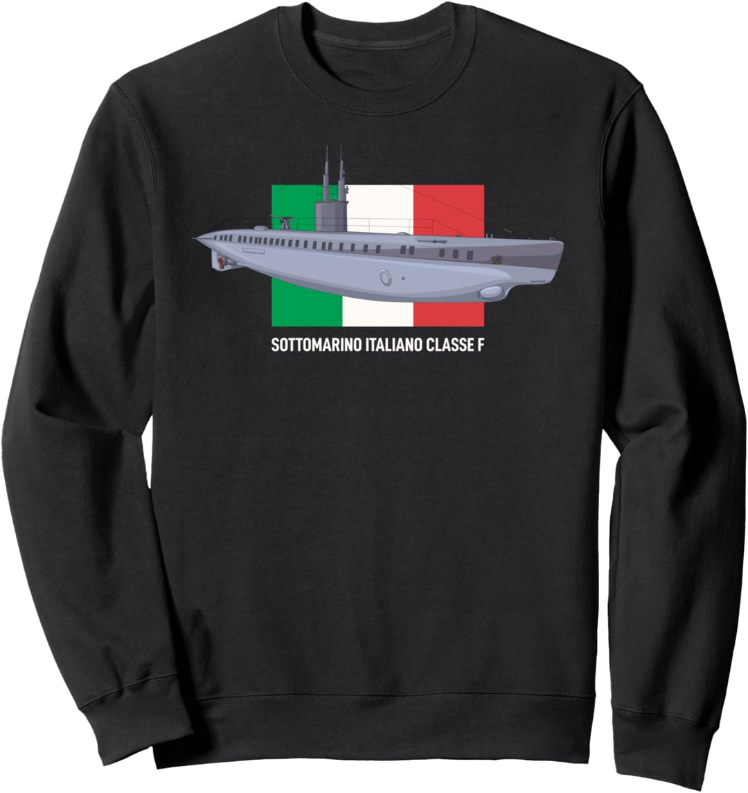 Italienisches F-Klasse U-Boot WW1 U-Boote Italien Marine Sweatshirt