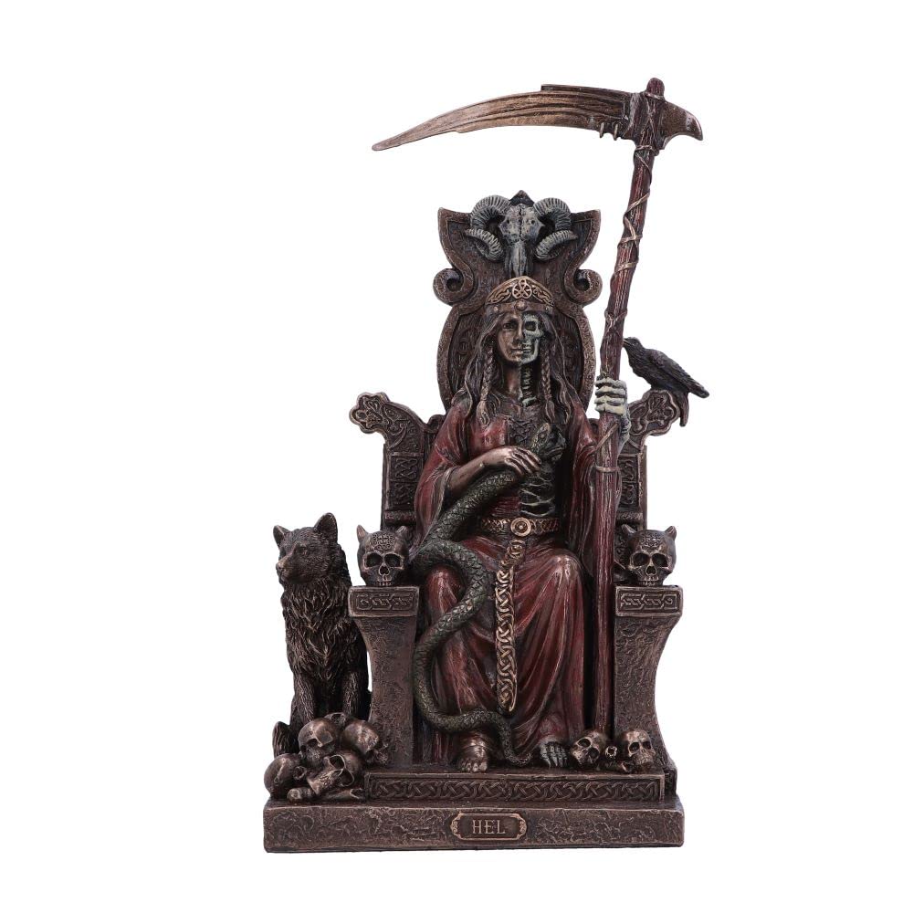 Nemesis Now Hel The Two Faced Terror Bronze Figur, 23 cm