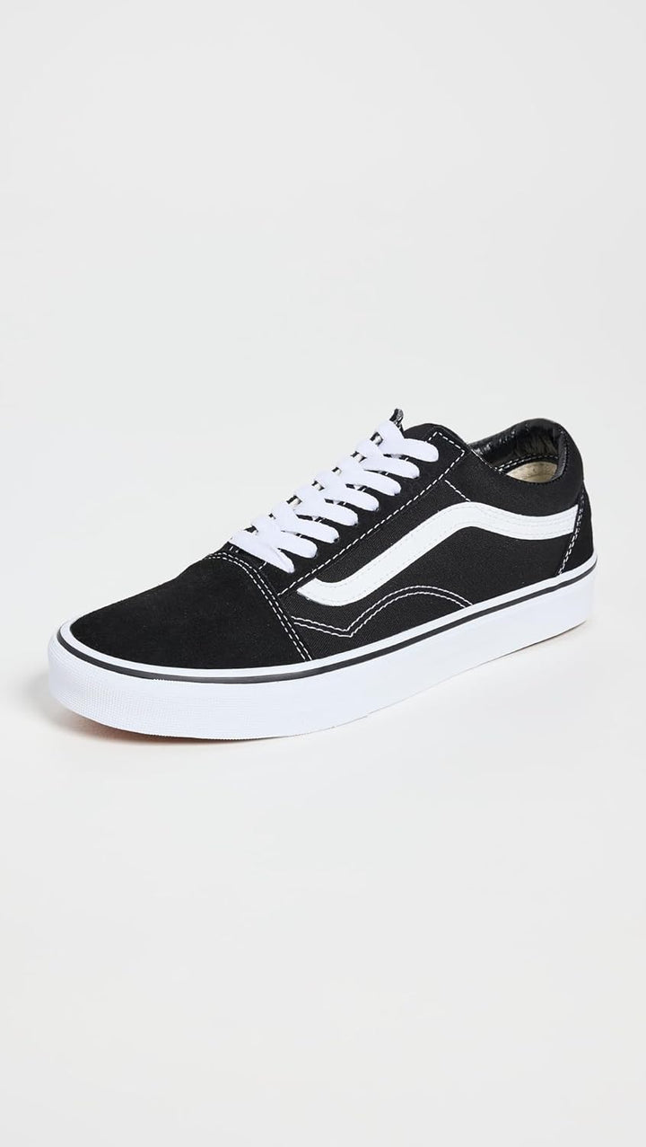 Vans Unisex Vn0a4uun4zz Sneaker 34.5 EU Black White, 34.5 EU Black White