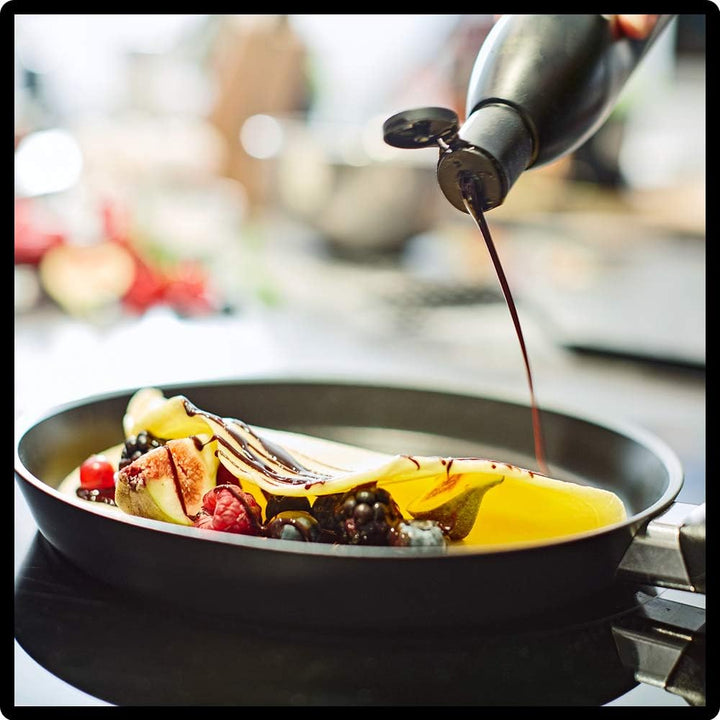 Berndes Pfanne Alu Special 28 cm, grosse Crepe Pfanne für Crepes und Pfannkuchen, Aluminium, ofenfes