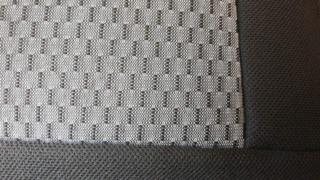 Settiva Vordersitzbezüge für Bus, 1+2 Set mit 2 Beifahrersitzen, Schwarz