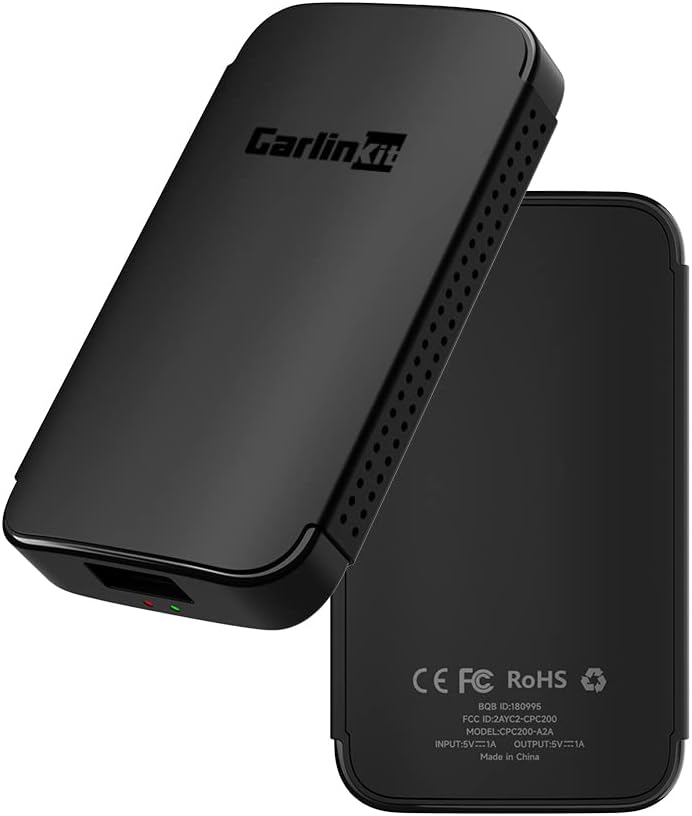 CarlinKit Wireless Android Auto Adapter, direkter Stecker, einfache Einrichtung, sofortige Verbindun