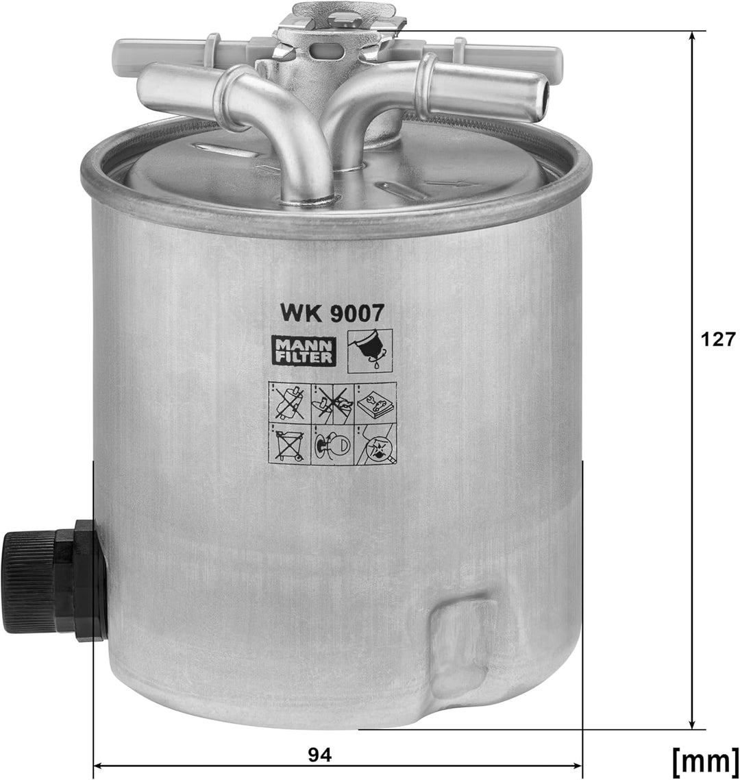 MANN-FILTER WK 9007 Ölfilter – Für PKW