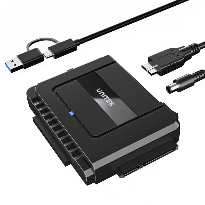 UNITEK Unitek IDE SATA zu USB Festplattenadapte, USB SATA IDE Externer Festplattenleser für 2,5/3,5