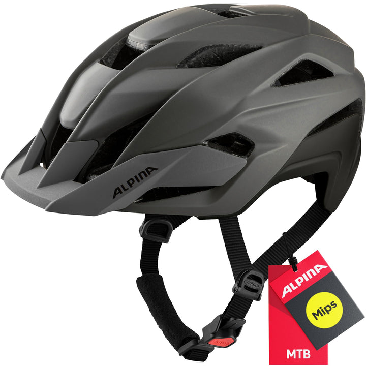 Alpina Stan MIPS Helm grau 51-55 cm, 51-55 cm