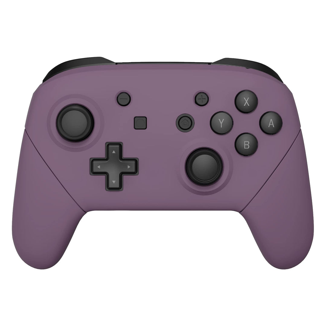 eXtremeRate Griff Hülle Set kompatibel mit Nintendo Switch Pro Controller, DIY-Ersatz Front Case/Bac
