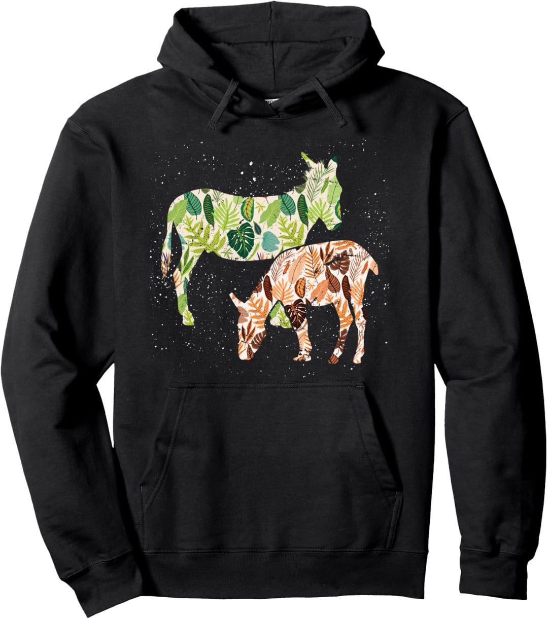 Vintage Esel Pullover Hoodie