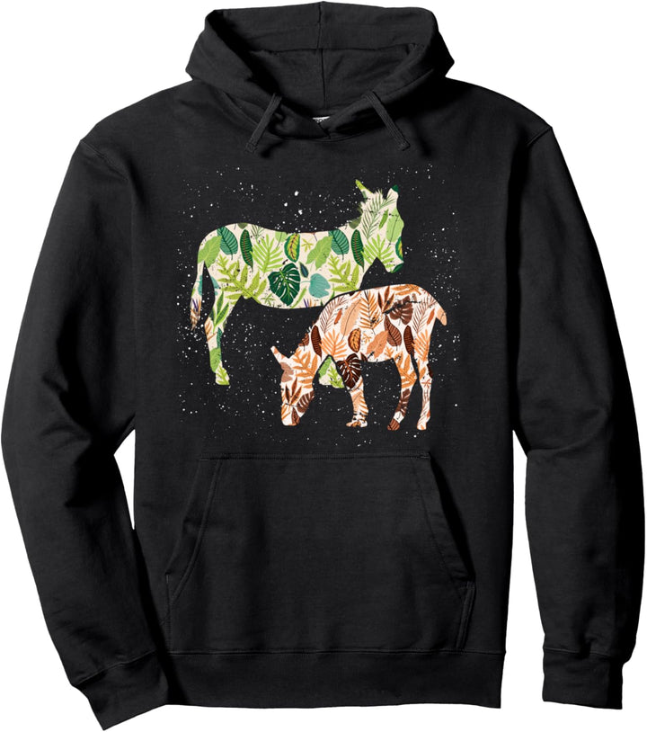 Vintage Esel Pullover Hoodie