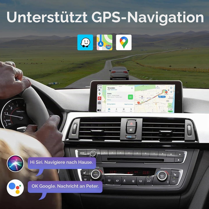 Road Top Wireless Carplay Retrofit Kit Decoder für BMW 1 2 3 4 Serie mit NBT System F20 F21 F22 F23