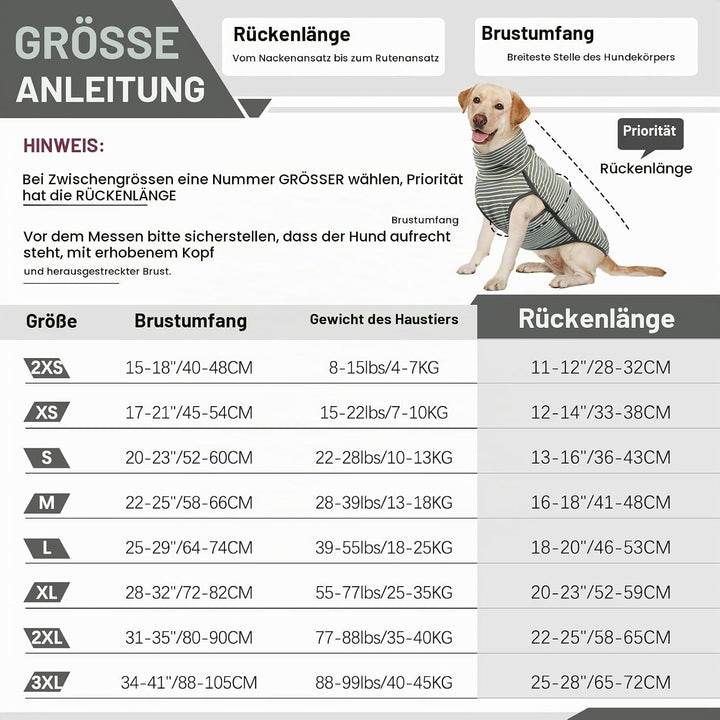 Hundepullover, Hundemantel Fleece, Pullover Hund, Hunde Pullover für kleine, mittelgrosse, grosse Hu