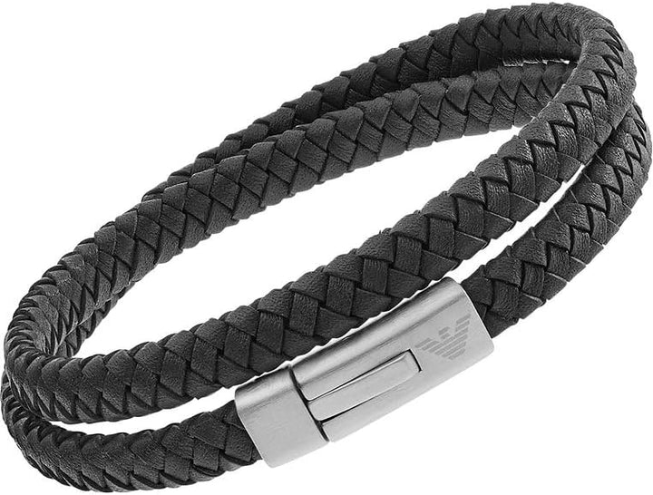 Emporio Armani Armband Für Männer, 18.50Cm Silbernes Edelstahlarmband, EGS2176040