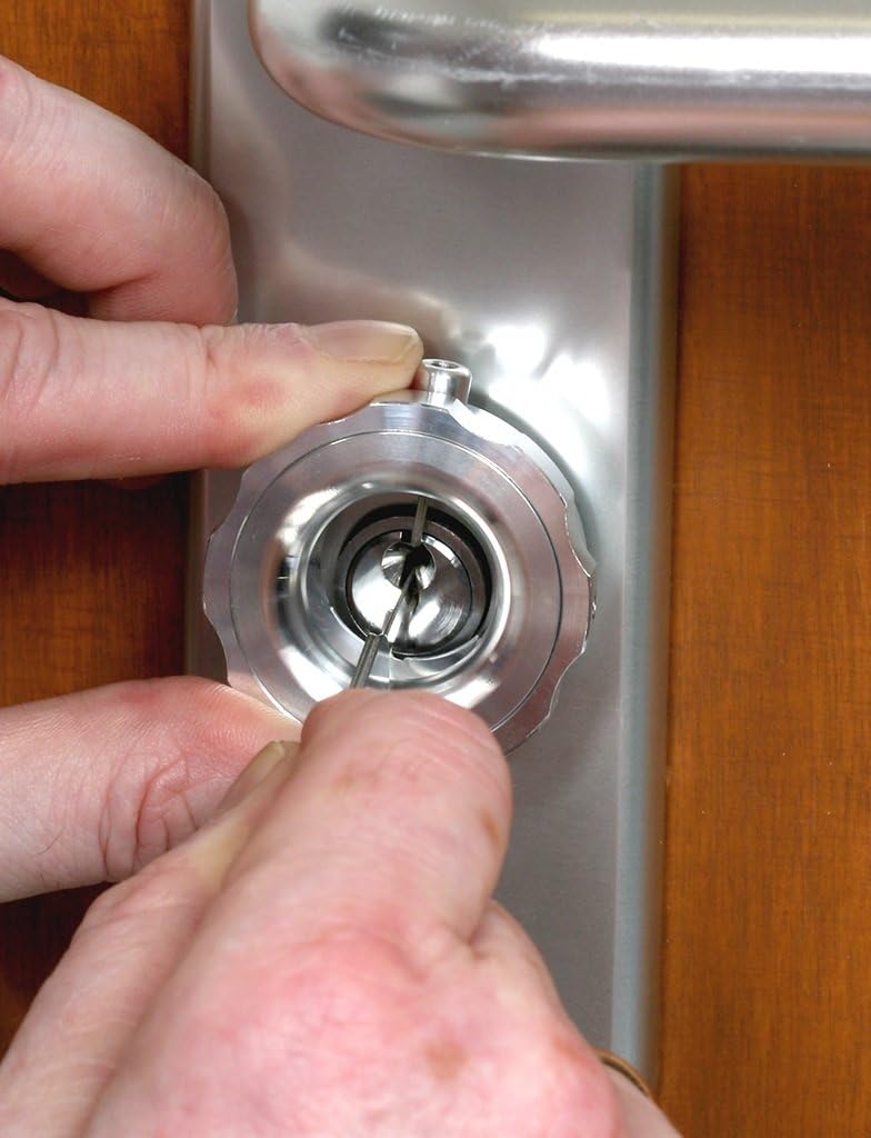 Multipick Dreh-Spanner Werkzeug für Elektropick Lockpicking Set Dietrich Set - Universell variabel a
