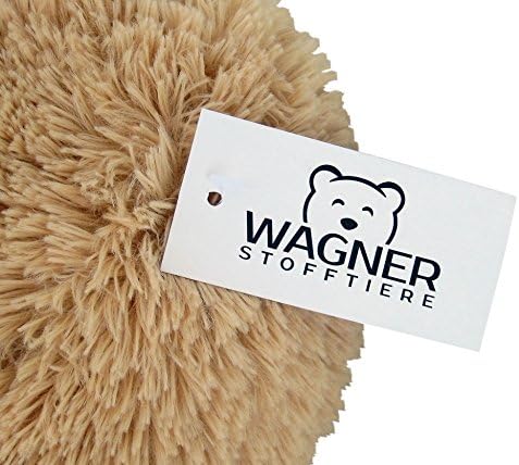 Wagner 9048 - Riesen XXL Teddybär 100 cm gross in hell-braun - Plüschbär Kuschelbär Teddy Bär in