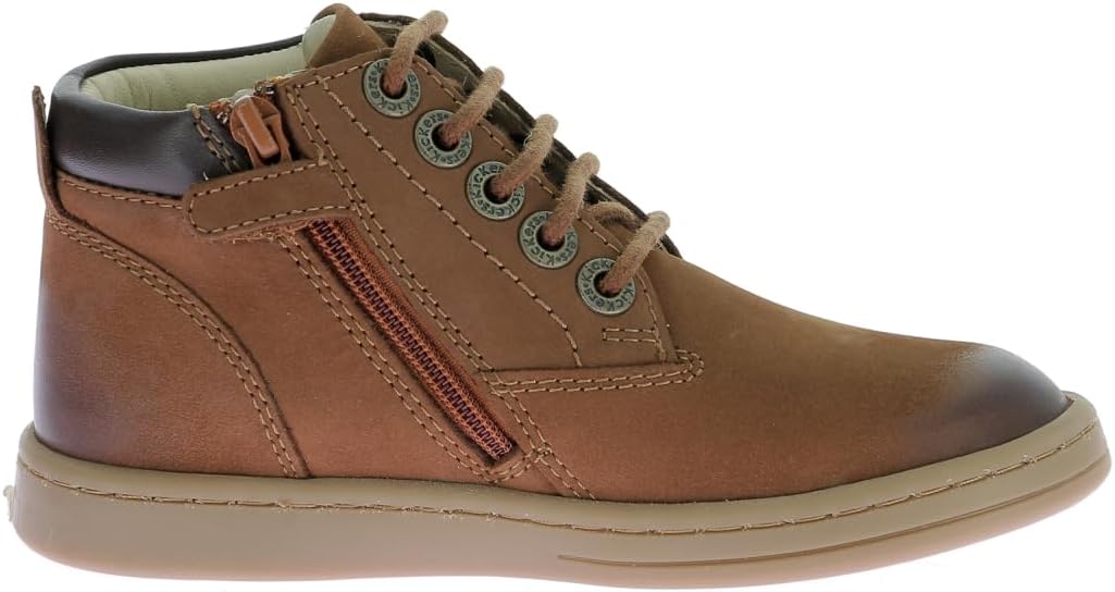Kickers Unisex Kinder Tackland Oxford-Schuh 26 EU Braun, 26 EU Braun