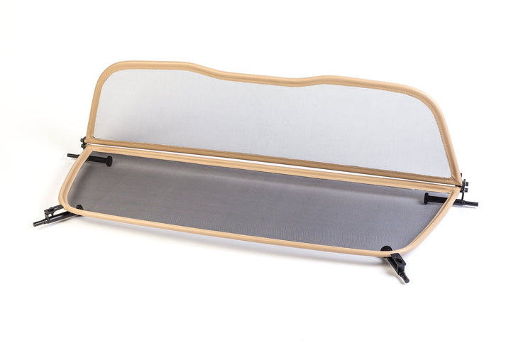Windschott für Audi A3 8V (ab 2014) - Klappbar - mit Schnellverschluss - Beige | Windabweiser | Wind