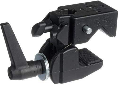 Manfrotto Super Clamp FTC (VE 24 Stck) &amp; Kamera- / Schirmhalterung Bundle mit Schirmhalterung, Bundl
