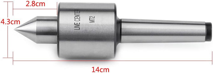 Fictory Live Drehzentrum, Live Center MT2 Präzisions-Drehrotations-Fräszentrum Kegel Metallbearbeitu