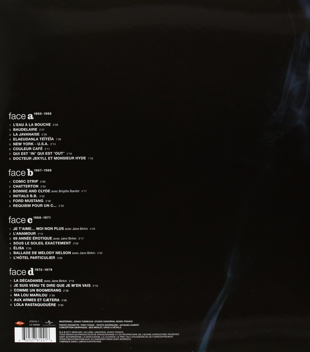 Best of/Comme un Boomerang, Vinyl
