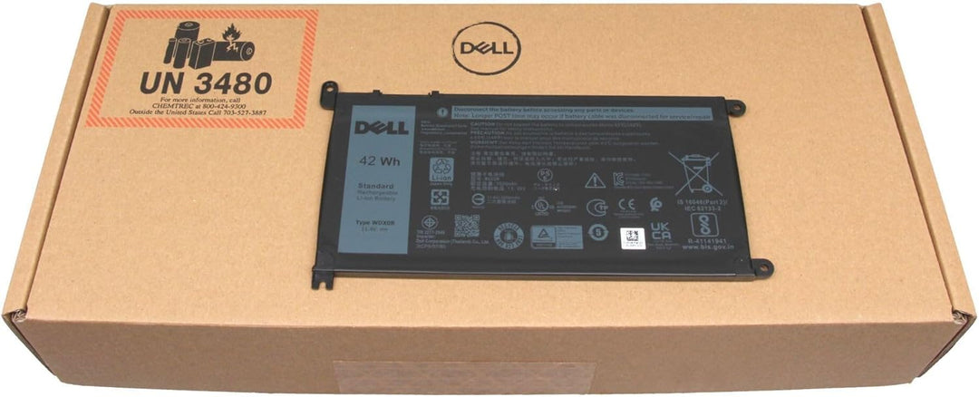 Dell 451-BCBS Original Akku 42Wh für Inspiron 13 (5379), 15 (5570), (5579), (7572)