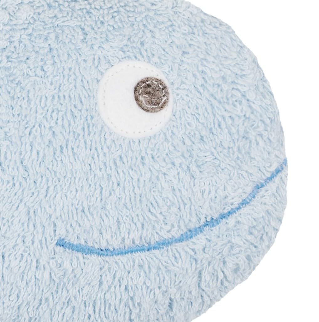 Efie Bio - Spieluhr Fisch blau - kontrolliert biologischer Anbau (organic) - Made in Germany - GOTS