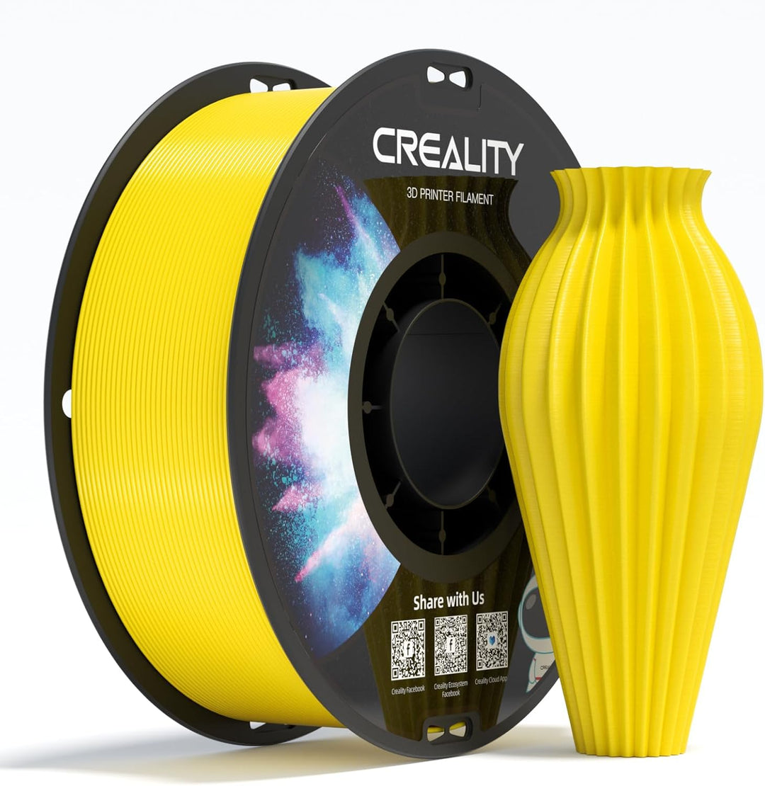 Creality CR-PETG 3D-Druckfilament 1,75 mm, Ausgezeichnete Zähigkeit, Hohe Präzision, Geruchlos, Ungi