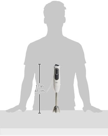 Braun MultiQuick 3 MQ 3135 Sauce Stabmixer – Pürierstab mit 11 Geschwindigkeiten plus Turbo-Stufe &