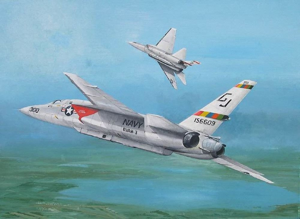 Trumpeter 01616 Modellbausatz RA-5C Vigilante