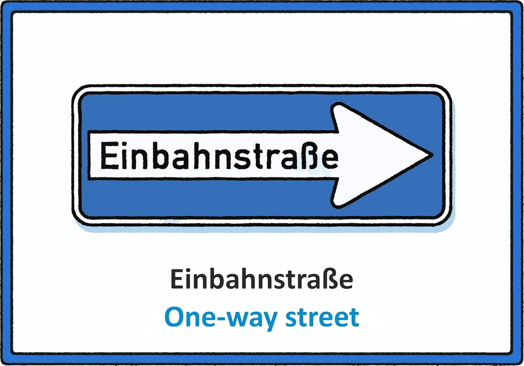 Meine Verkehrszeichen Lernkarten: deutsch/englisch, Ungebunden