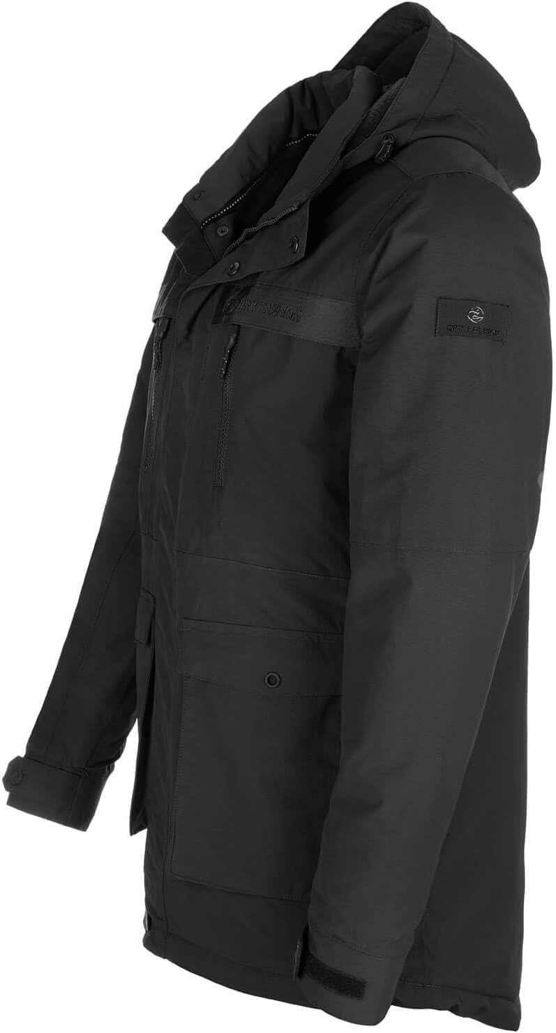 Dry Fashion Herren Funktionsparka Aalborg gefüttert - Funktionsjacke Winterjacke wind- und wasserdic