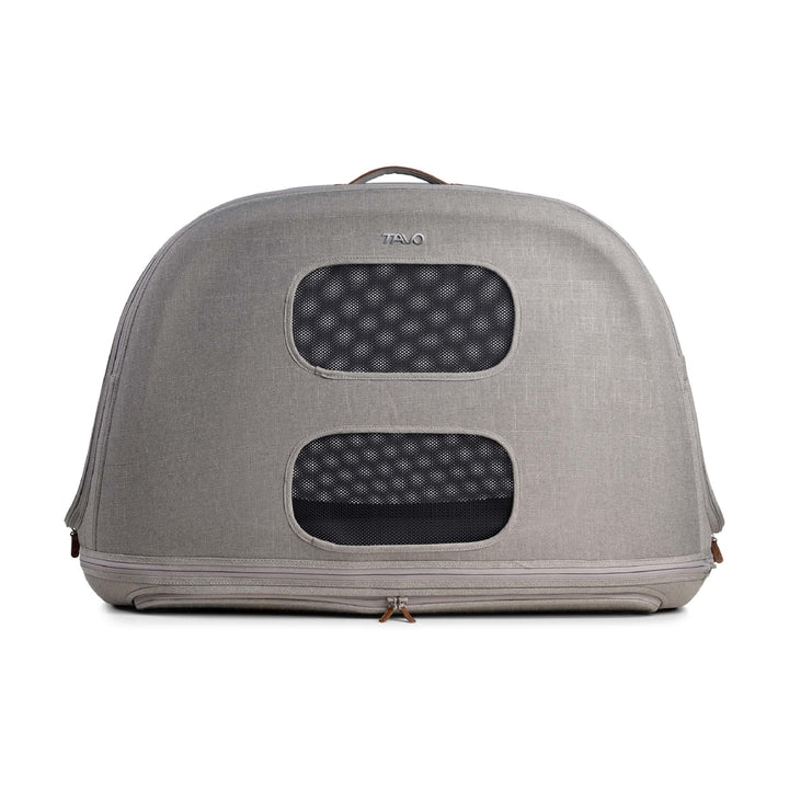 Tavo Crispin Haustier-Transportbox Large – Crash-getestete Auto-Transportbox für Hunde & Katzen, ISO
