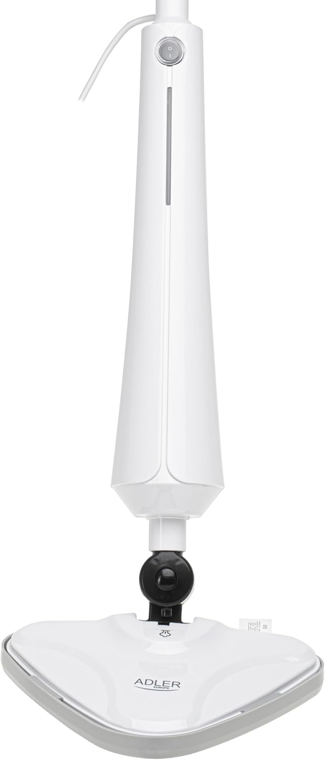 ADLER EUROPE Dampfreiniger Perfekt für Fussböden, Parkett, Fliesen und Teppiche, Mit heissem Wasserd