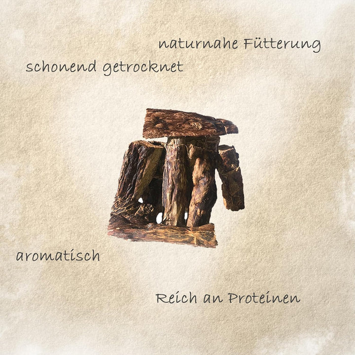 Glxertvz Zoofirst 5 kg Rinderlunge Lunge getrocknet fettarm Hundefutter Snack Leckerli Kauartikel