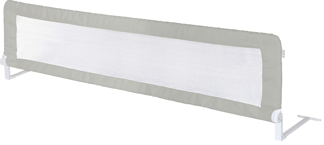 roba Bettschutzgitter Klipp-Klapp 150 cm - Rausfallschutz klappbar für Babys & Kinder - Schutzgitter