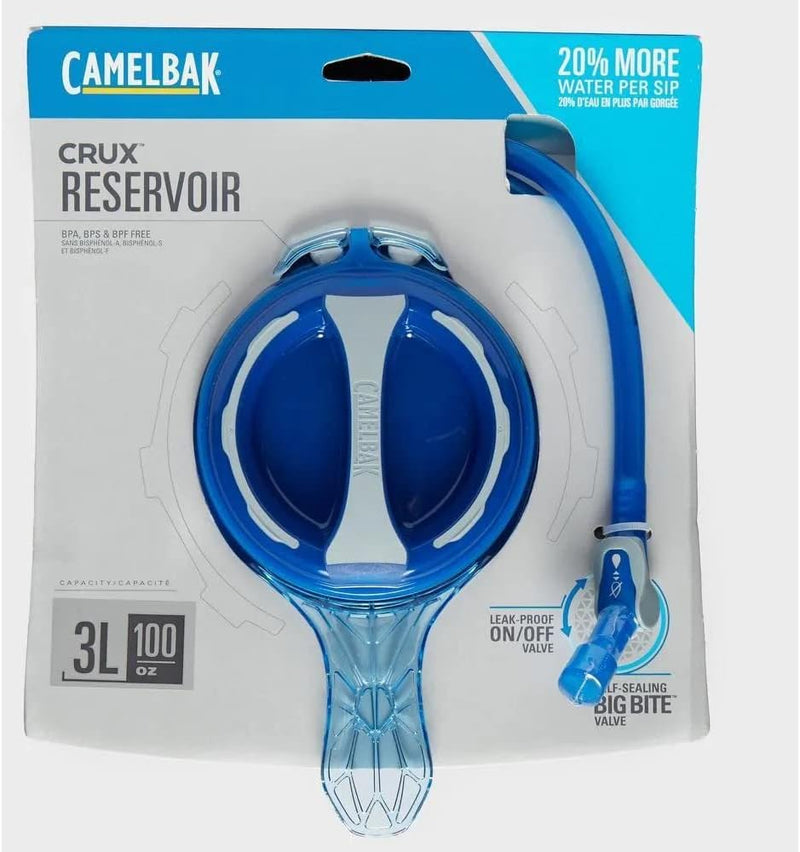 Camelbak Products LLC Camelbak Crux Reservoir Trinkrucksack Blue 100 oz/ 3L Single, Blue 100 oz/ 3L