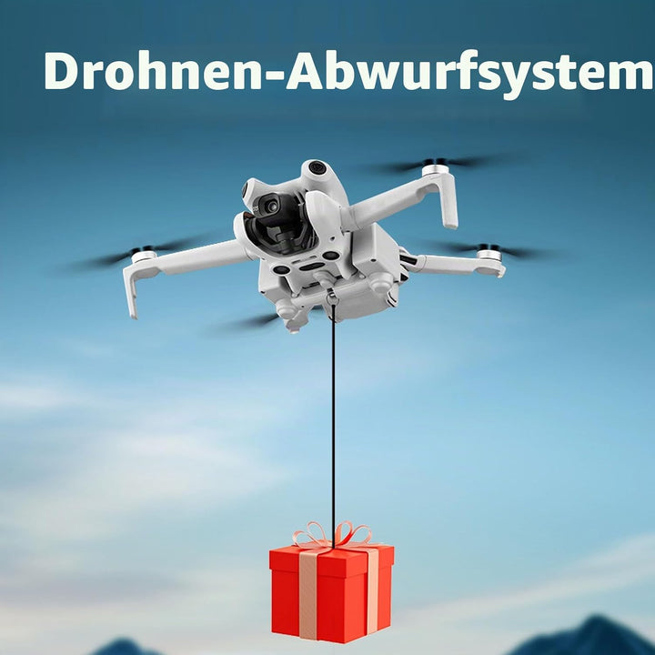 AIR 3 3S Abwurfsystem, Universal Abwurfvorrichtung mit Fernbedienung, 500g Traglast, Leicht (47g), T