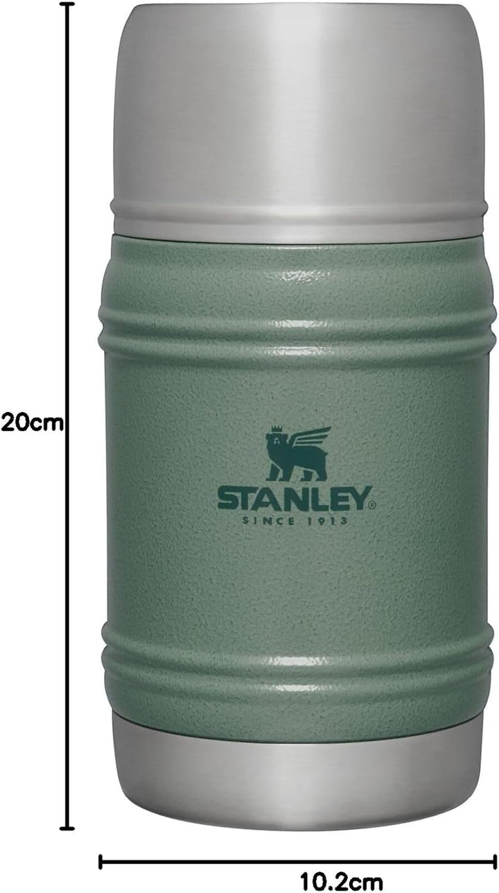 Stanley Artisan Thermal Food Jar 0,50 L Hammertone Green