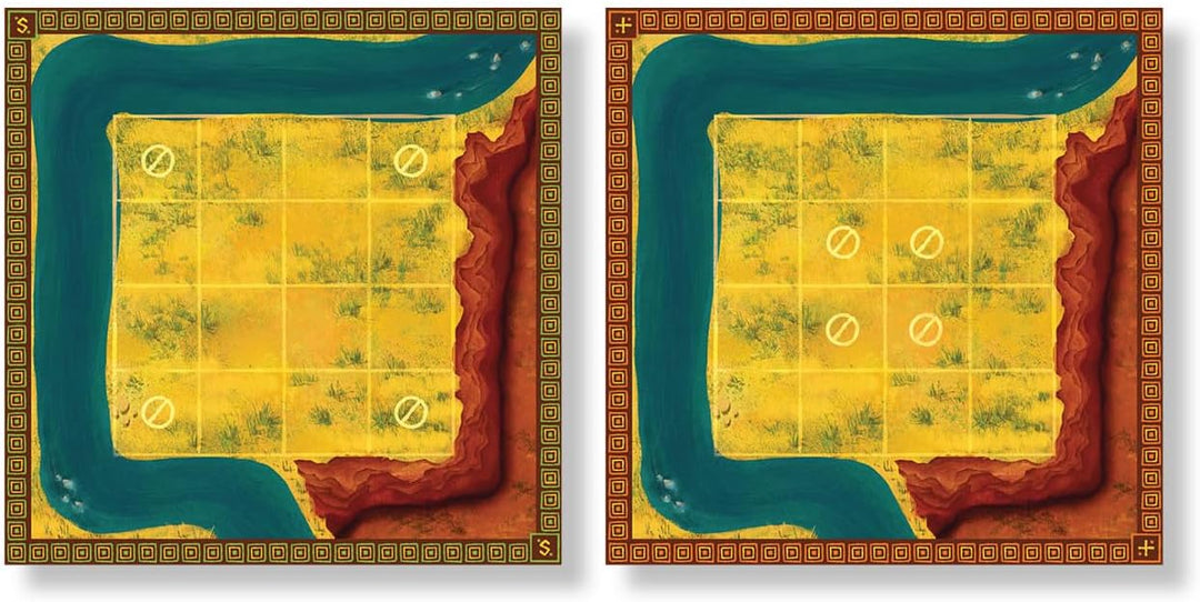 FlexiQ Strategeti – Taktisches Tier-Brettspiel im Serengeti | Strategiespiel ab 7 Jahren | 2 Spieler