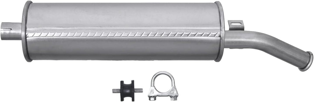 HELLA 8LD 366 033-921 Endschalldämpfer - Easy2Fit Kit - hinten - einteilig - Set mit Anbauteilen