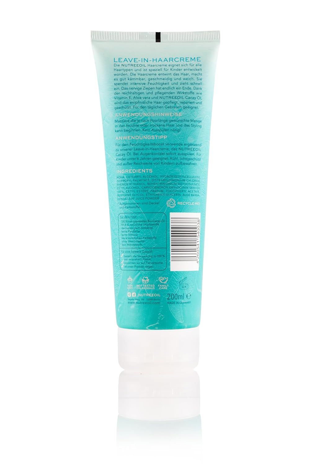 NUTREEOIL Leave-In Haarcreme (NUTREEOIL Leave-In Haarcreme Kids 3 Set), NUTREEOIL Leave-In Haarcreme