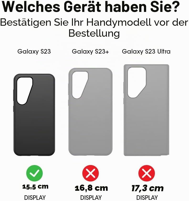 OtterBox Commuter Series Schutzhülle für Galaxy S23, Blau Blau Commuter Serie, Blau Commuter Serie