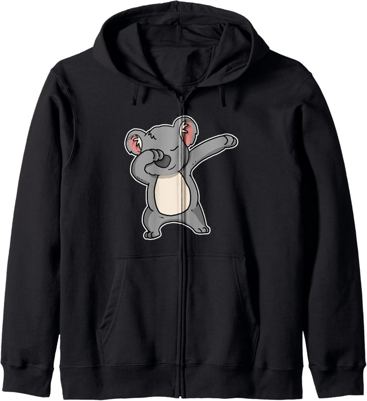 Lustiges Dabbing Koala Geschenk Koalabär Dab Dance Kapuzenjacke