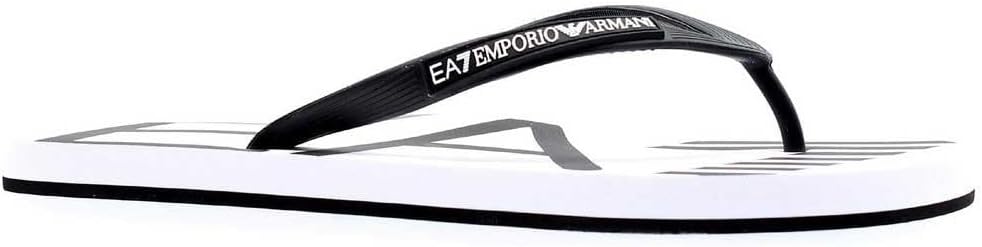 EA7 SANDALI UOMO XCQ004XK196, White Black
