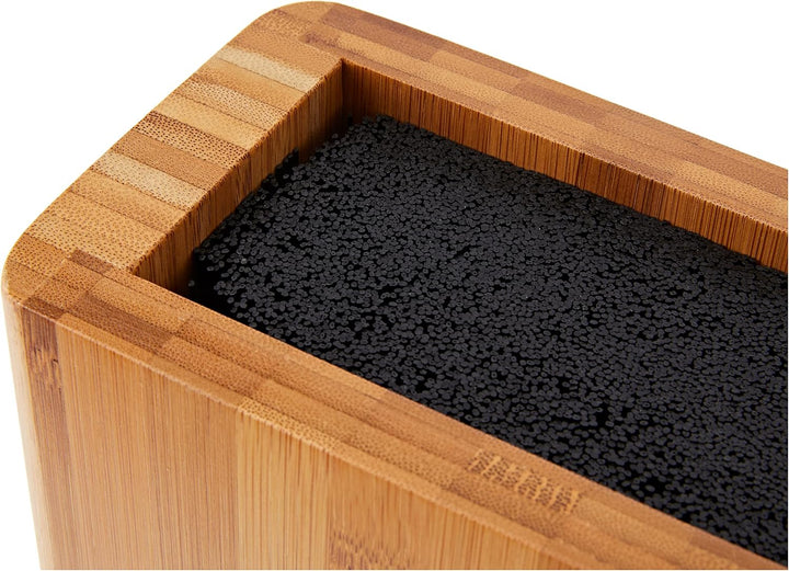 Arcos Messerblock - Universal Block zu Messer bis 25 cm - Gemacht aus Bamboo 280 x 215 x 90 mm - Far