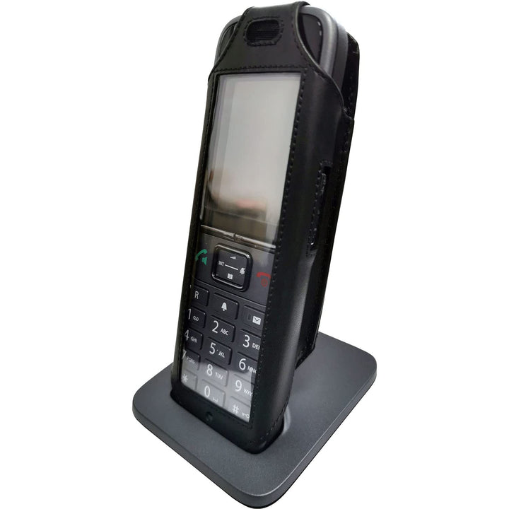 Gigaset Ledertasche mit abnehmbarem Drehgürtelclip für das S700H und Unify S6