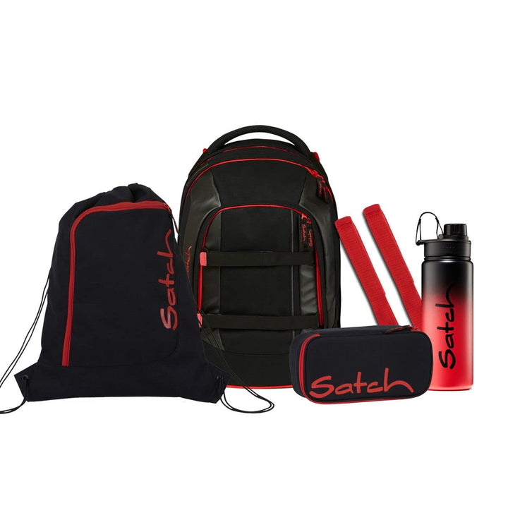 satch Pack Graffiti Edition Schulrucksack Set 5tlg. Fire Phantom, Fire Phantom